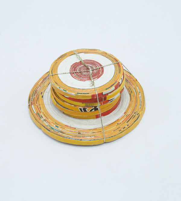 COASTER SET PAPER COILING