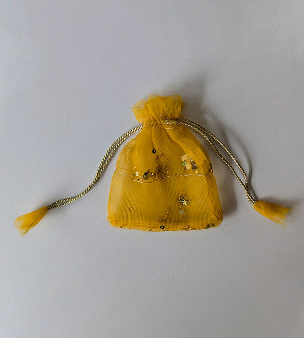 GIFT POUCH ORGANZA 5X4 INCH