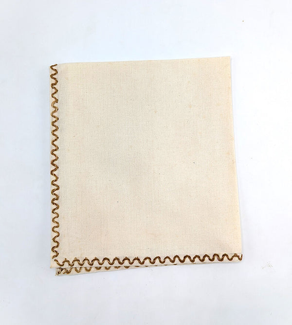 NAPKIN EMBRIODRY ZIGZAG
